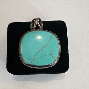 Turquoise Pendant Necklace